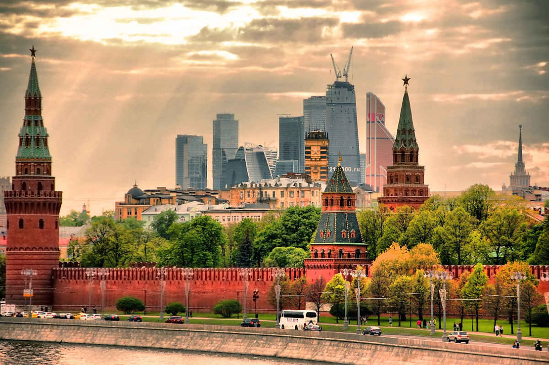 Moscow skyline