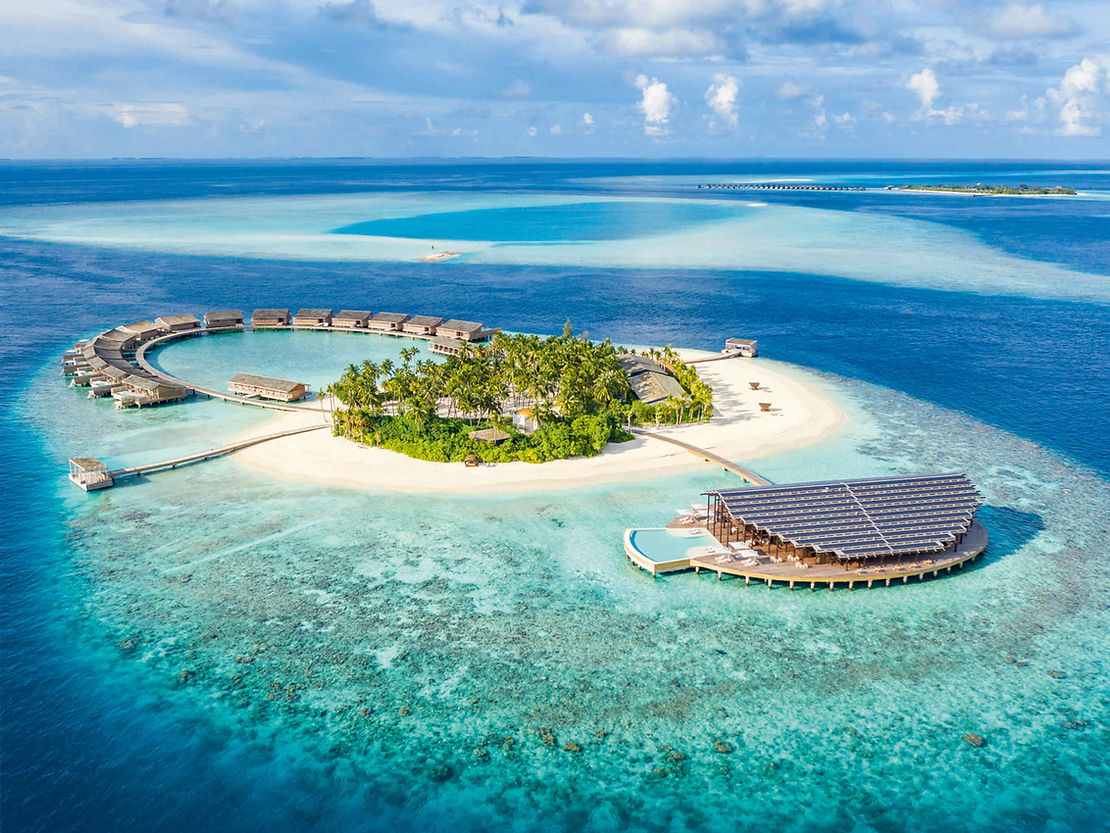 Maldives island beach